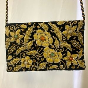 Vintage Kane M. Beaded crossbody purse which has stories to tell within itself.